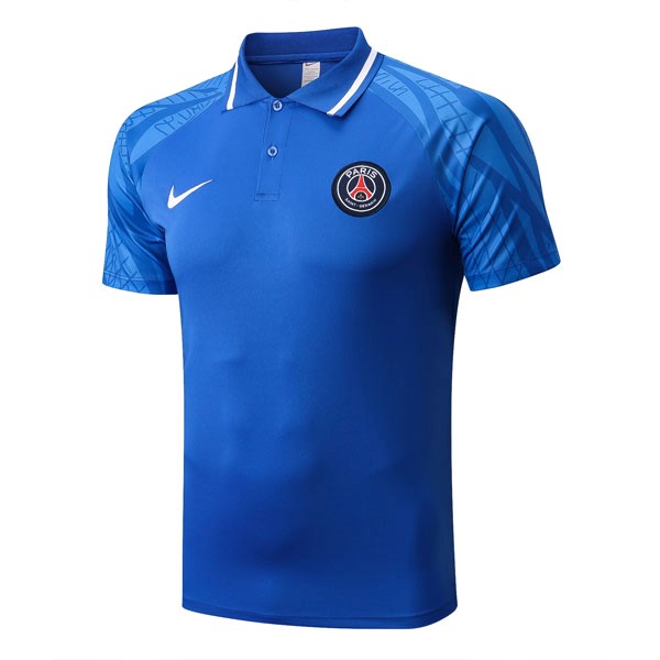 Polo PSG 2022-23 Blau